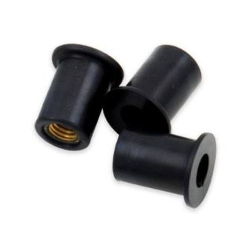 Rubber well-nut M5