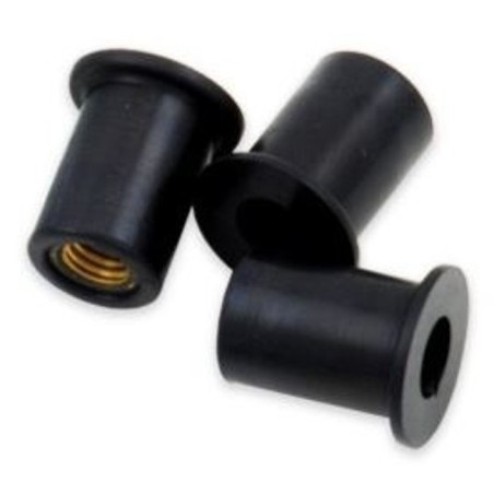 Rubber well-nut M5