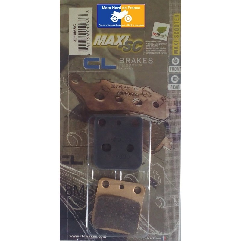 Set of pads type 3018 MSC Set of pads type 3018 MSC