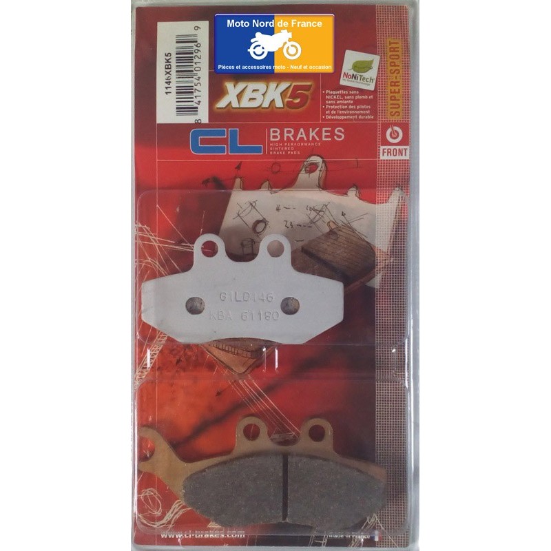 Set of pads type 1146 XBK5 Set of pads type 1146 XBK5