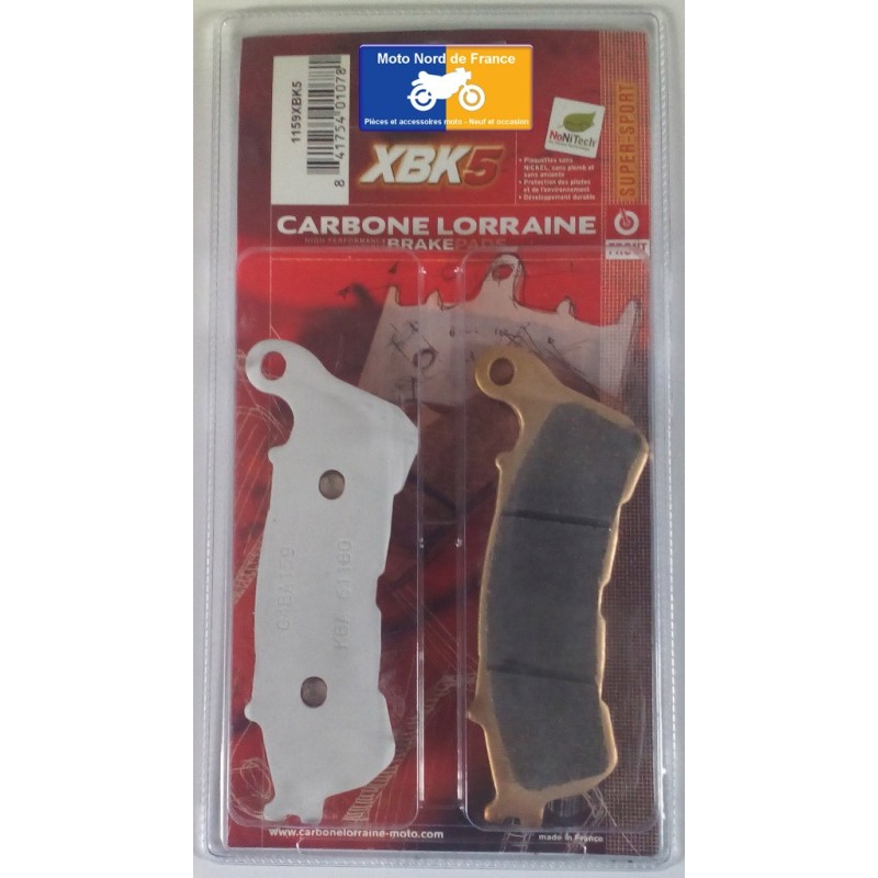 Set of pads type 1159 XBK5 Set of pads type 1159 XBK5