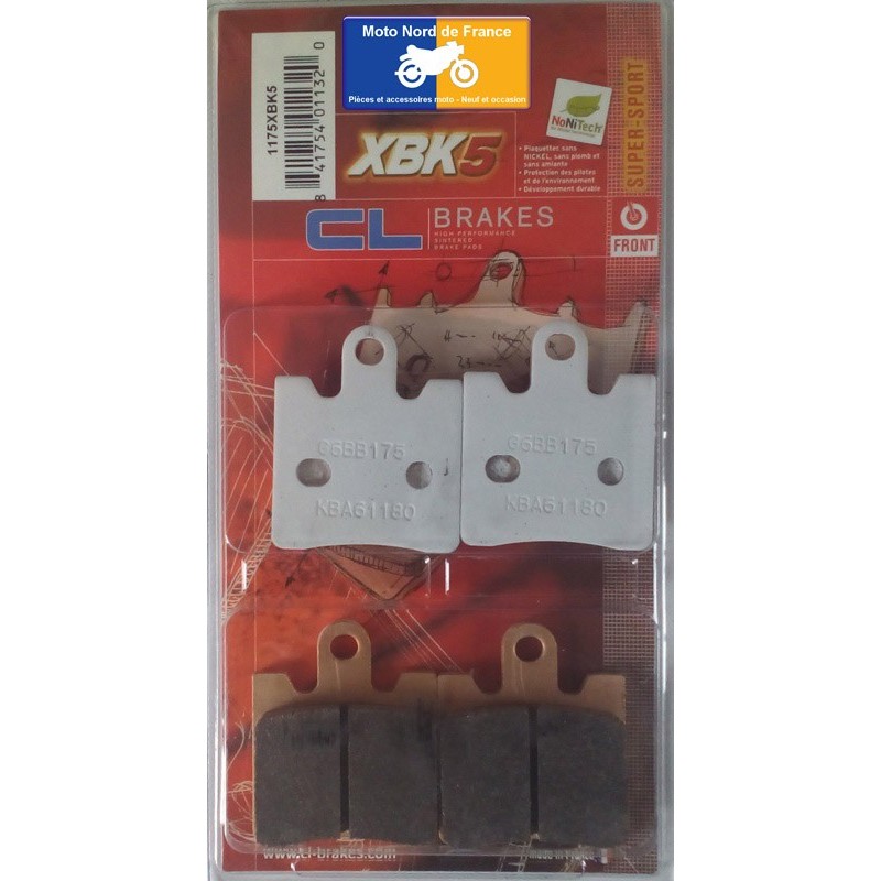 Set of pads type 1175 XBK5 Set of pads type 1175 XBK5