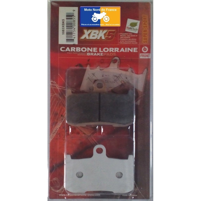 Set of pads type 1083 XBK5 Set of pads type 1083 XBK5