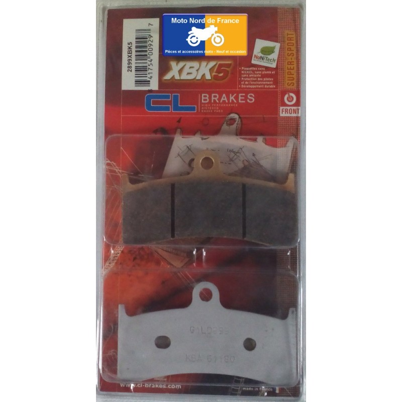 Set of pads type 2899 XBK5 Set of pads type 2899 XBK5