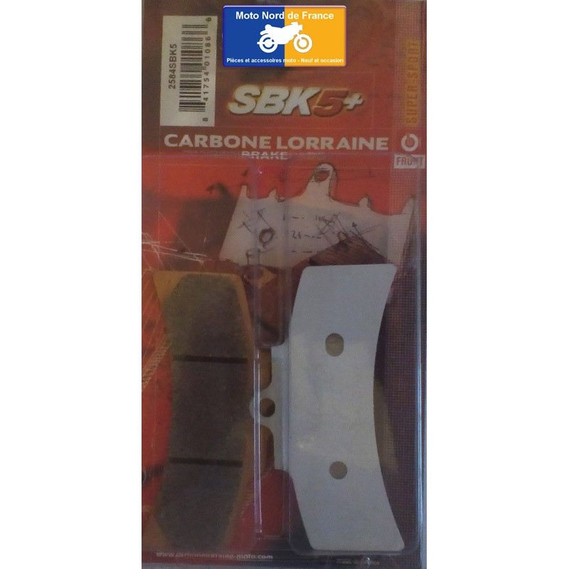 Set of pads type 2584 XBK5 Set of pads type 2584 XBK5