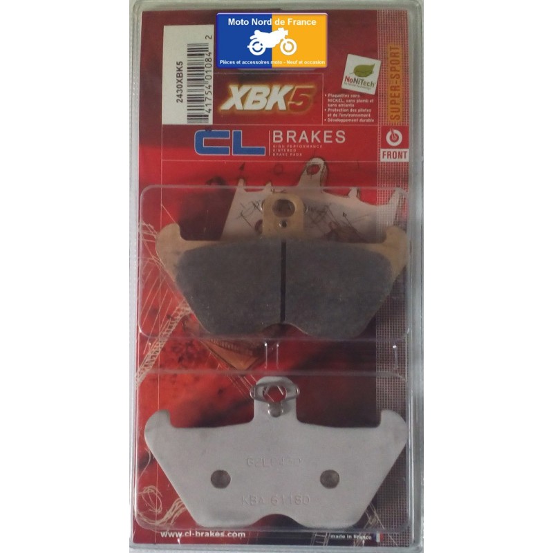 Set of pads type 2430 XBK5 Set of pads type 2430 XBK5