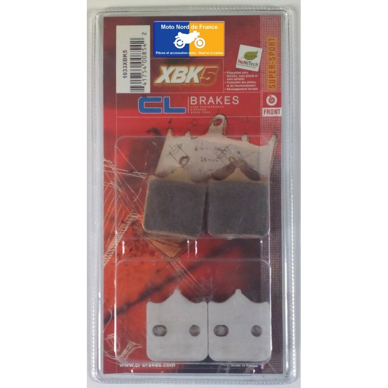 Set of pads type 1033 XBK5 Set of pads type 1033 XBK5