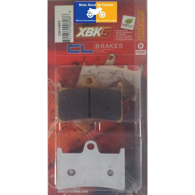 Set of pads type 2361 XBK5 Set of pads type 2361 XBK5