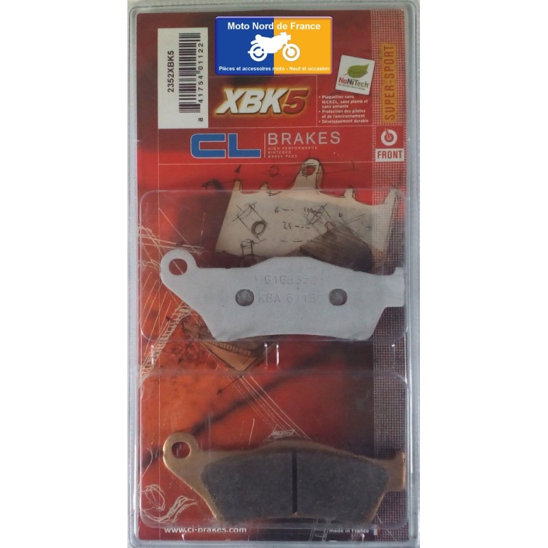 Set of pads type 2352 XBK5 Set of pads type 2352 XBK5