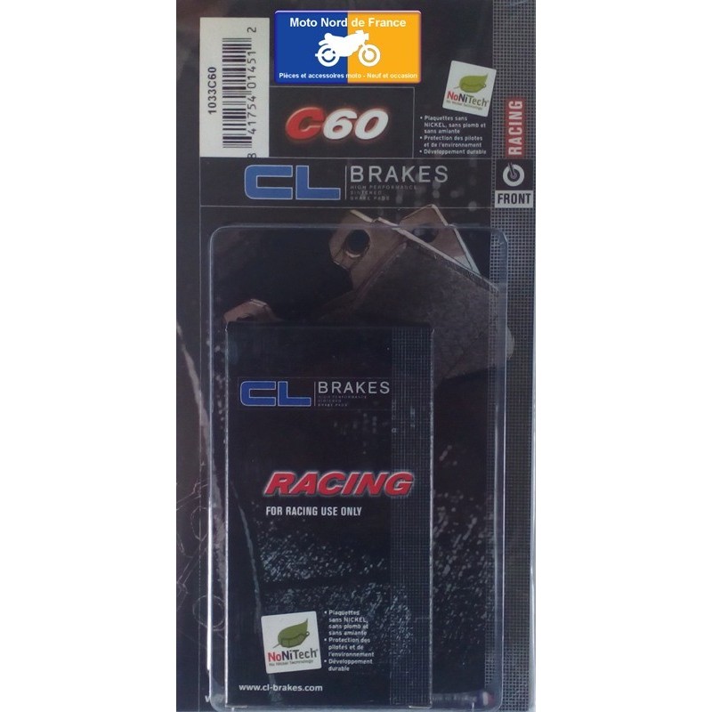 Set of pads type 1033 C60 Set of pads type 1033 C60