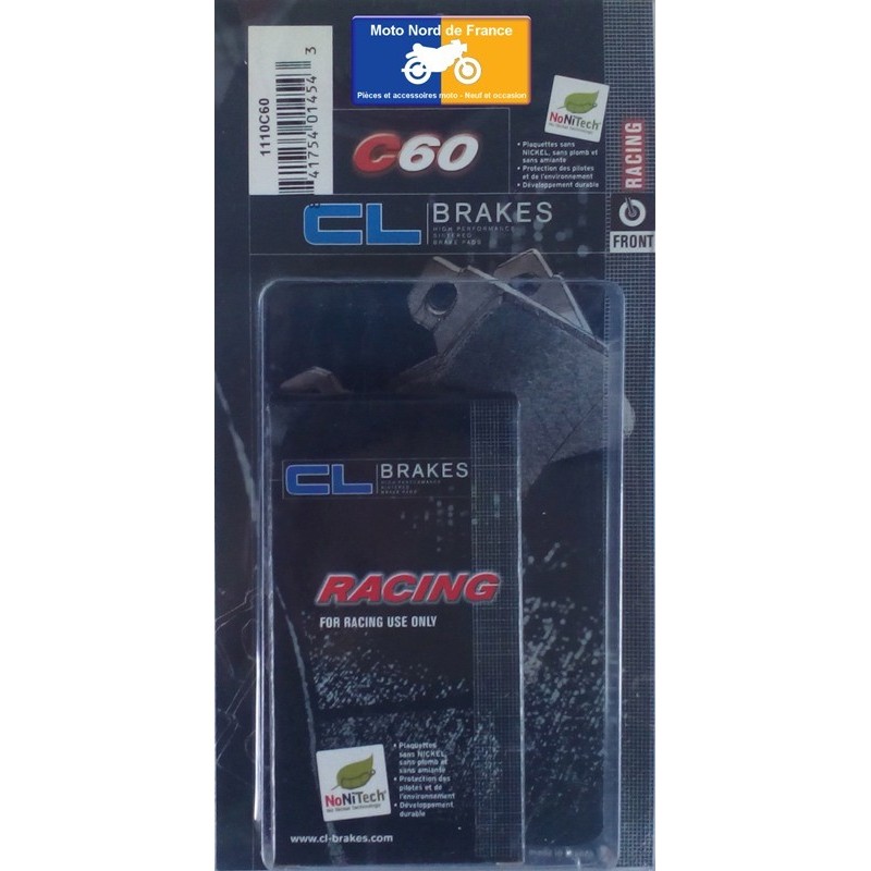 Jeu de plaquettes type 1110 C60 Jeu de plaquettes type 1110 C60