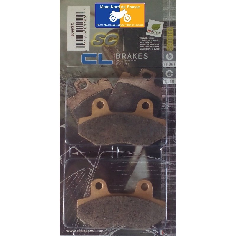 Jeu de plaquettes type 3096 SC Jeu de plaquettes type 3096 SC