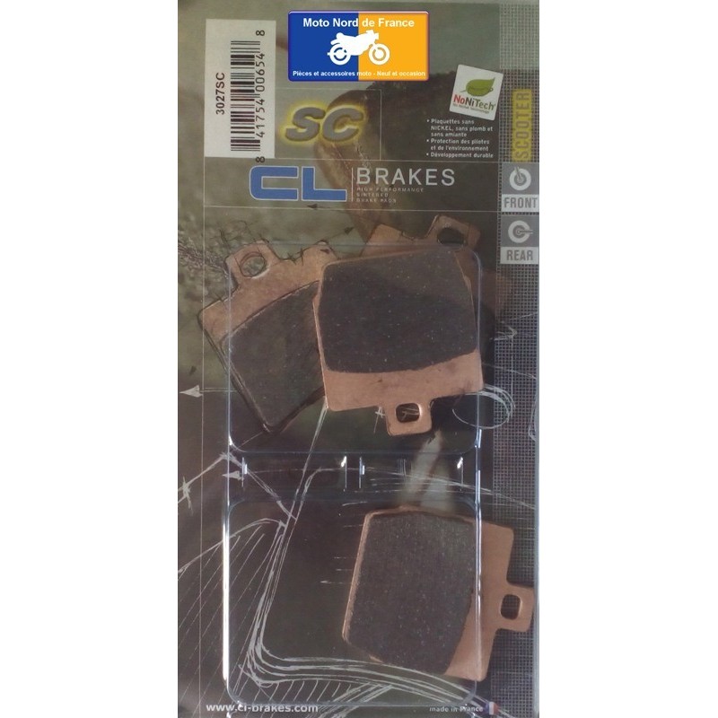 Jeu de plaquettes type 3027 SC Jeu de plaquettes type 3027 SC