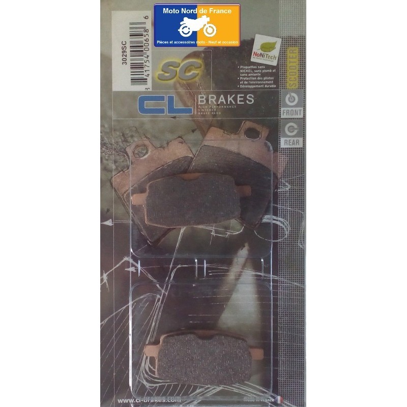 Set of pads type 3029 SC Set of pads type 3029 SC