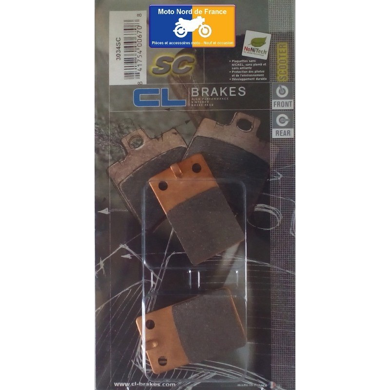 Set of pads type 3034 SC Set of pads type 3034 SC