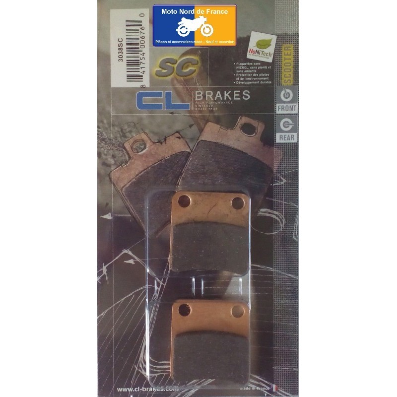 Set of pads type 3038 SC Set of pads type 3038 SC
