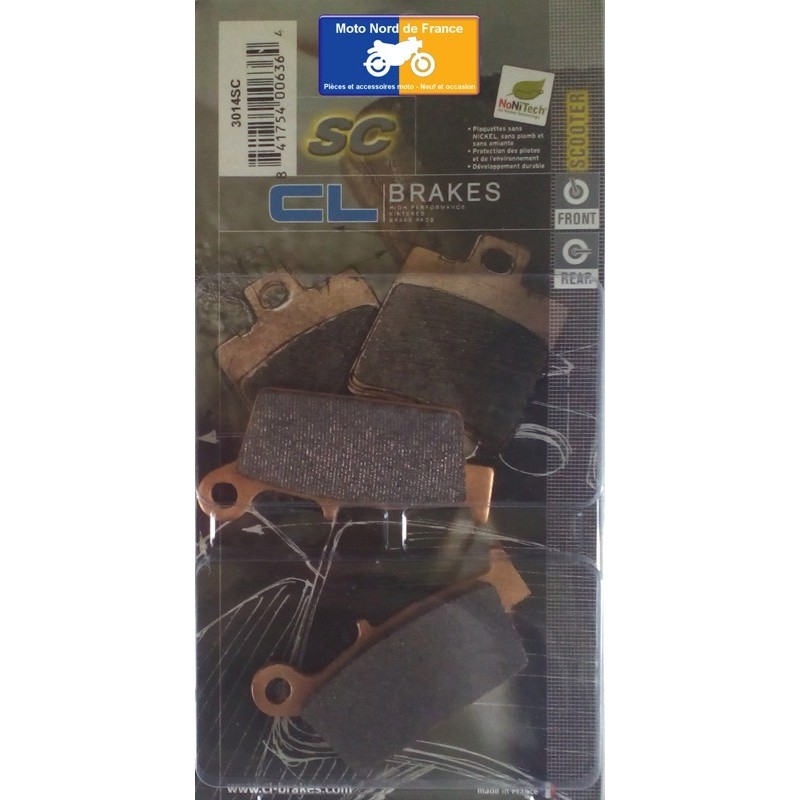 Jeu de plaquettes type 3014 SC Jeu de plaquettes type 3014 SC