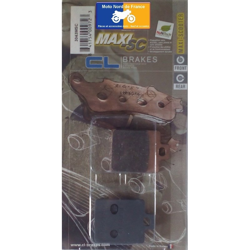 Set of pads type 3043 MSC Set of pads type 3043 MSC
