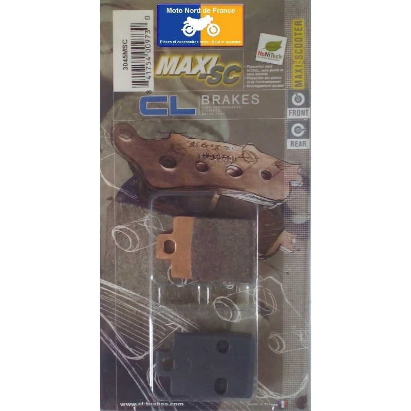 Jeu de plaquettes type 3045 MSC Jeu de plaquettes type 3045 MSC