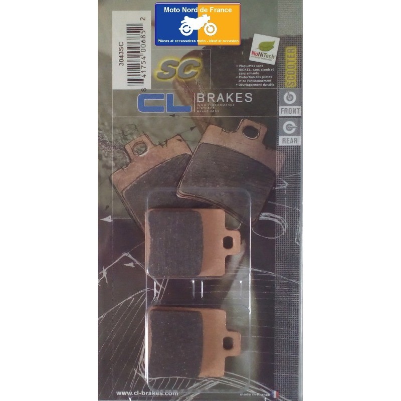 Set of pads type 3043 SC Set of pads type 3043 SC