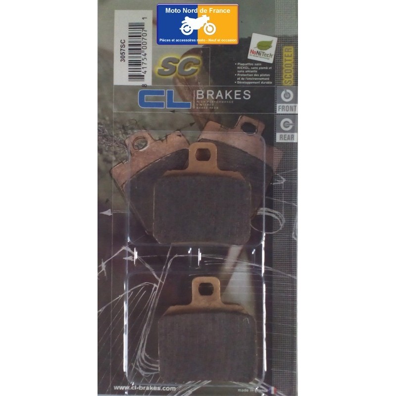 Jeu de plaquettes type 3057 SC Jeu de plaquettes type 3057 SC