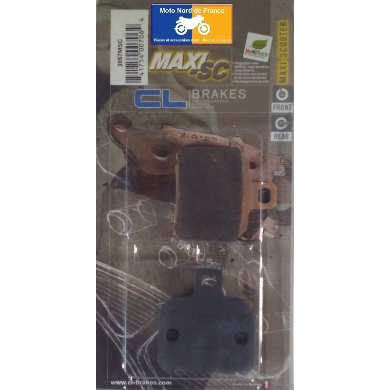 Set of pads type 3057 MSC Set of pads type 3057 MSC