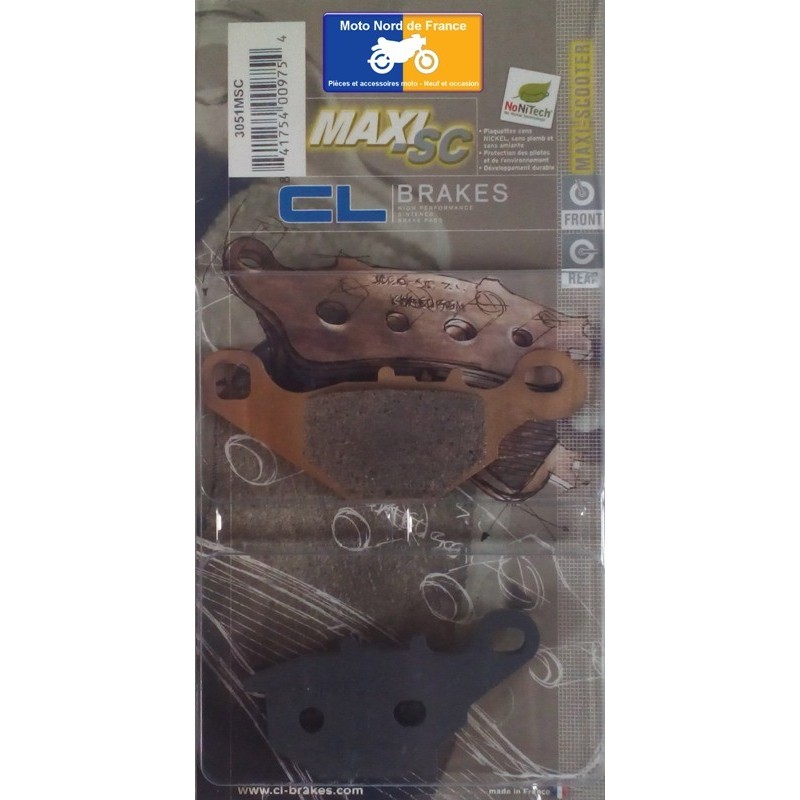 Set of pads type 3051 MSC Set of pads type 3051 MSC