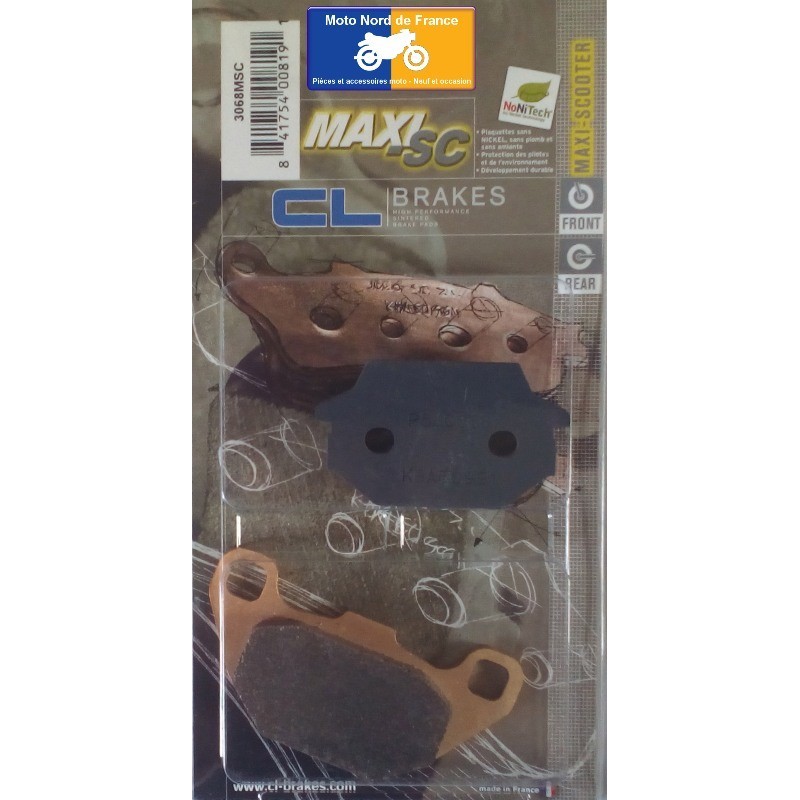 Set of pads type 3068 MSC Set of pads type 3068 MSC