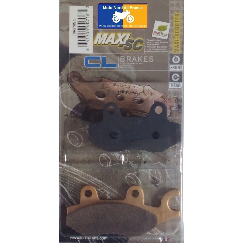 Set of pads type 3062 MSC Set of pads type 3062 MSC