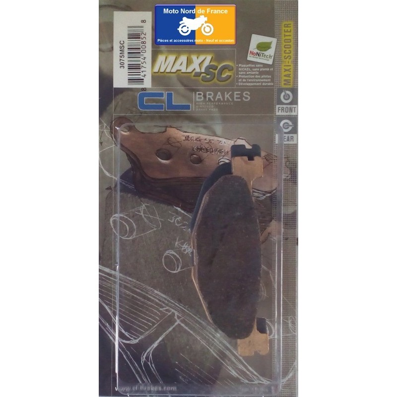 Jeu de plaquettes type 3075 MSC Jeu de plaquettes type 3075 MSC