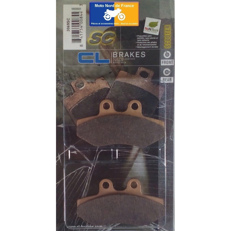 Jeu de plaquettes type 3069 SC Jeu de plaquettes type 3069 SC