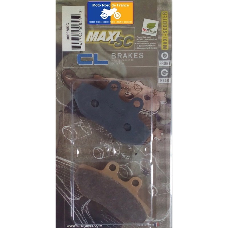 Jeu de plaquettes type 3069 MSC Jeu de plaquettes type 3069 MSC