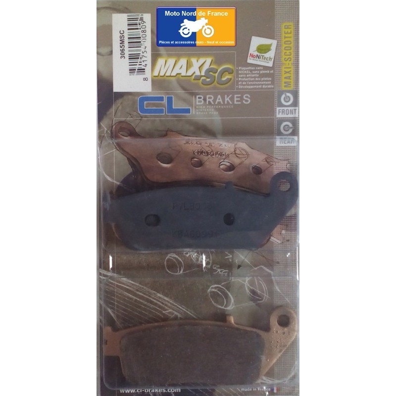 Set of pads type 3065 MSC Set of pads type 3065 MSC