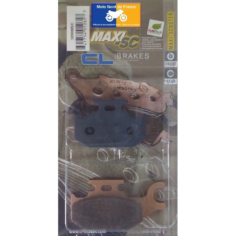 Set of pads type 3090 MSC Set of pads type 3090 MSC