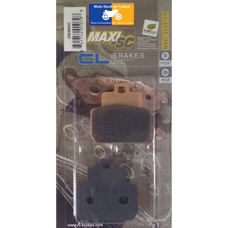 Set of pads type 3084 MSC Set of pads type 3084 MSC