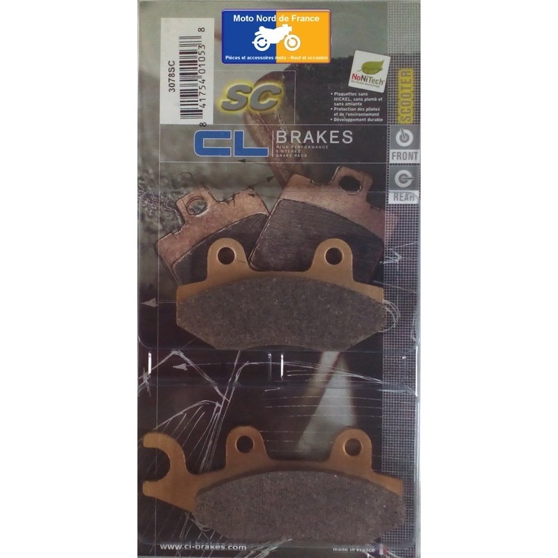 Set of pads type 3078 SC Set of pads type 3078 SC