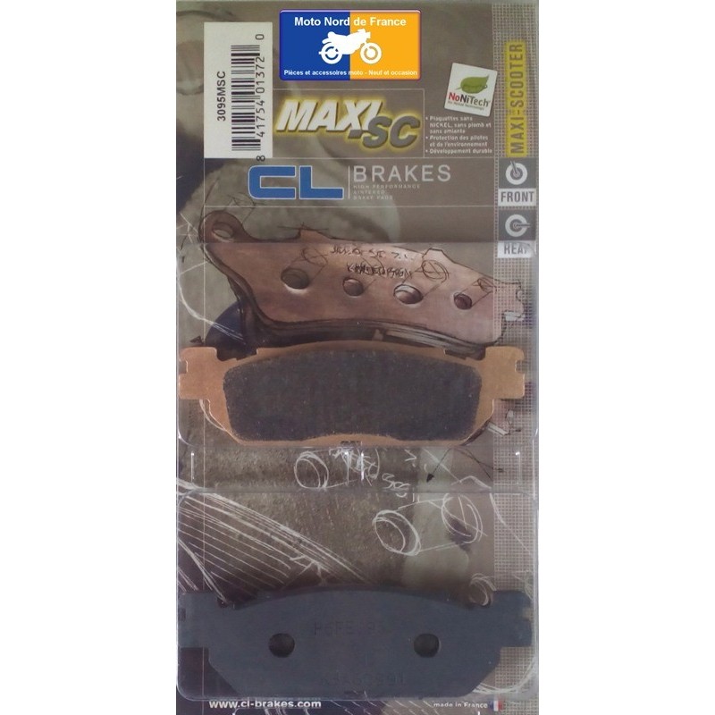 Set of pads type 3095 MSC Set of pads type 3095 MSC