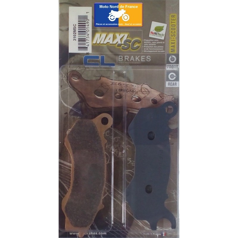 Set of pads type 3102 MSC Set of pads type 3102 MSC