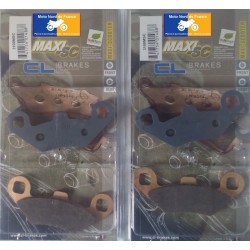 Carbone Lorraine front brake pads - Peugeot 400 Metropolis 2013-2019