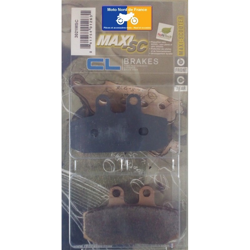 Set of pads type 3021 MSC Set of pads type 3021 MSC