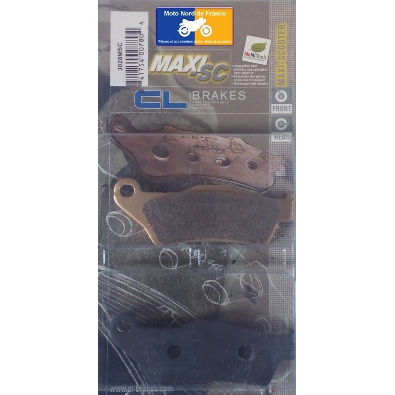 Set of pads type 3028 MSC Set of pads type 3028 MSC