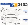 Set of front pads for Peugeot 125 Satelis II (Nissin) 2013+