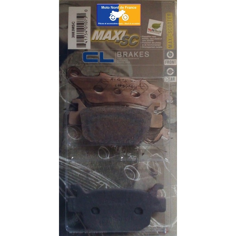 Jeu de plaquettes type 3083 MSC Jeu de plaquettes type 3083 MSC