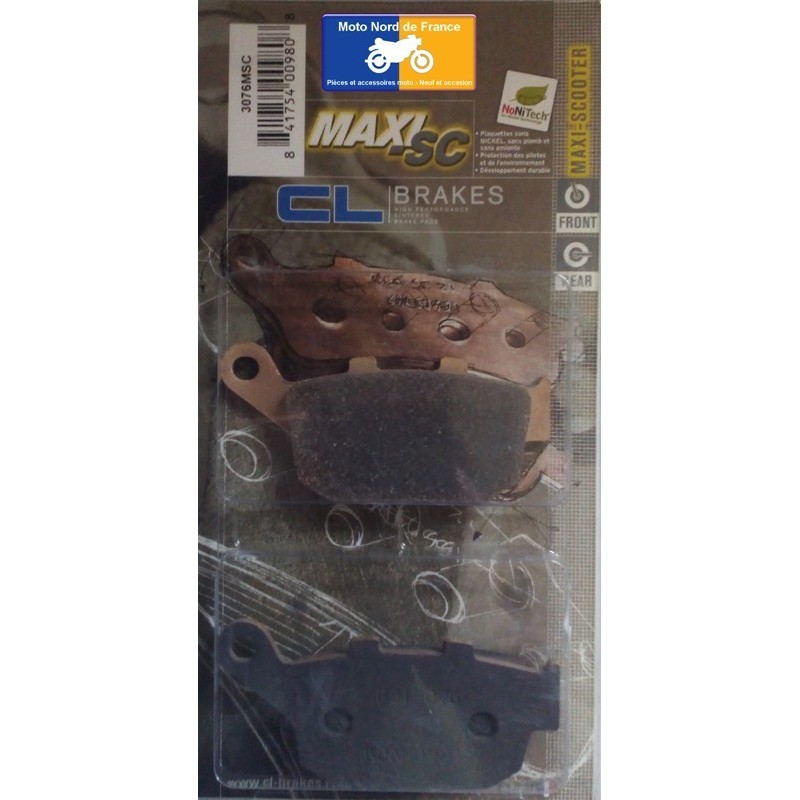 Set of pads type 3076 MSC Set of pads type 3076 MSC