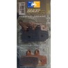 Set of pads type 3072 MSC