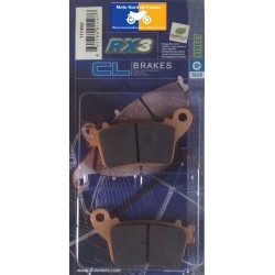 Set of rear brake pads for Honda CBR 600 F 2011+