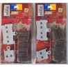 2 Sets of front brake pads for Honda VFR 1200 FA/FB/FDA/FDB DCT 2010-2019