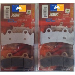 2 Sets of front brake pads for Yamaha YZF 750 R / SP 1993-1997