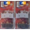 Carbone Lorraine front brake pads - Suzuki 1000 GSXR 2001-2002