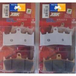 2 Sets of front brake pads for Suzuki GS 1200 SS 2001